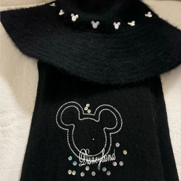 Accessories - Disney Hat and Scarf Set-NWT Vintage-rabbit fur & wool blend